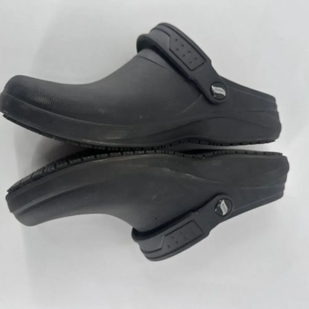 Skechers Mens Riverbound Sr Arch Fit‎ Clogs Black Health Care nurse Size 7